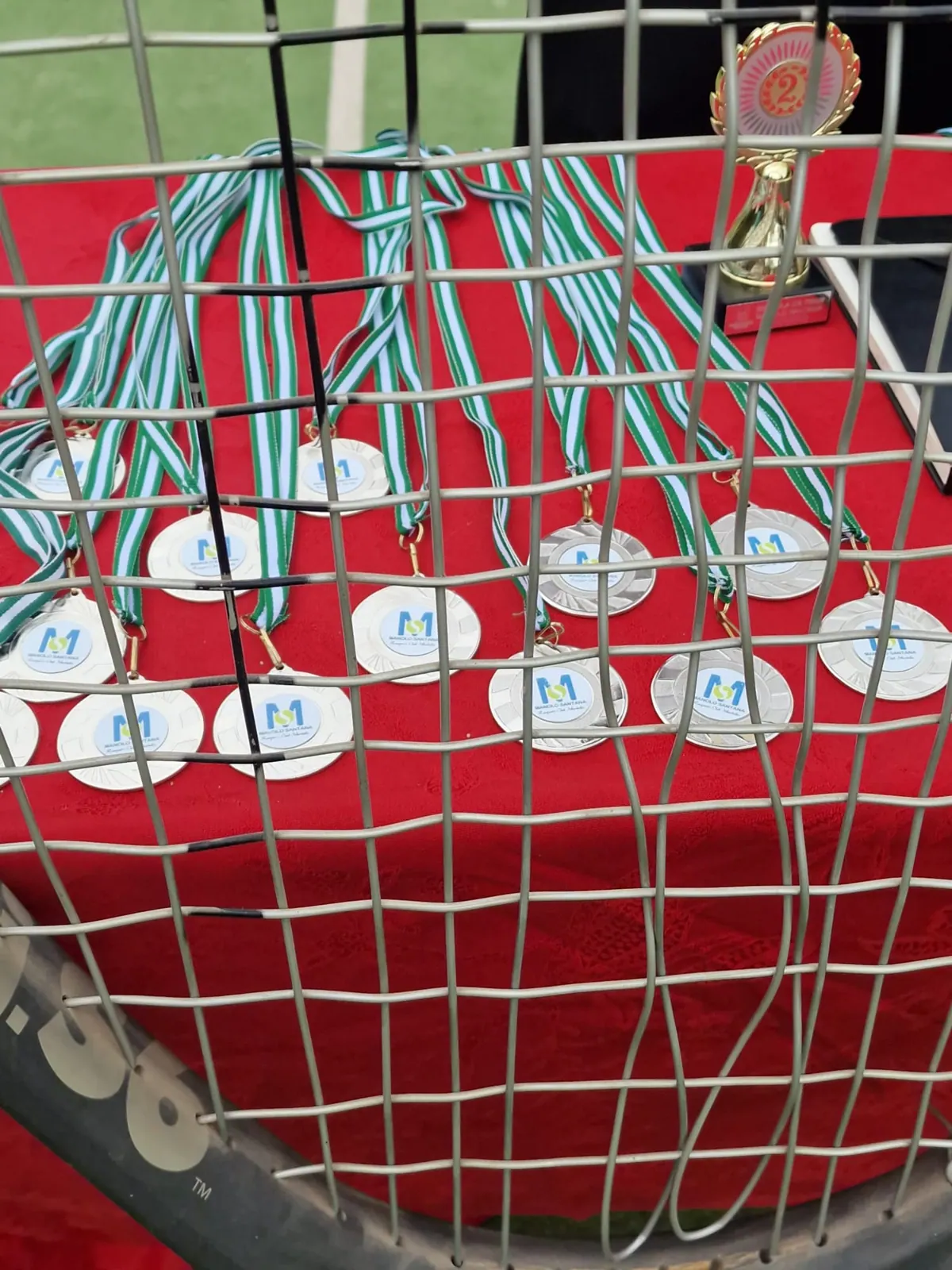 Medallas del torneo de la escuela